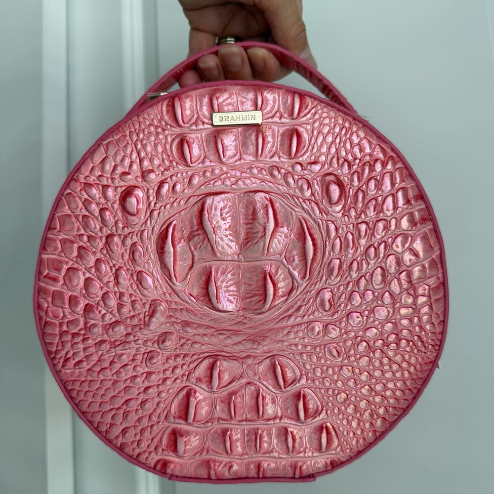 Brahmin Lane Crossbody Pink Punch Melbourne Leather